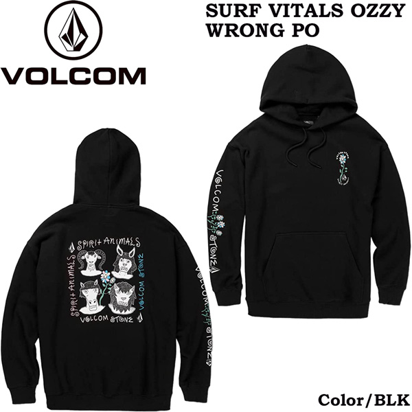 【ポイントアップデー】/スノーボード サーフィン ファッション 22SP VOLCOM ボルコム SURF VITALS OZZY WRONG PO オジープルオーバーフーディ オジーライト アパレル スケート