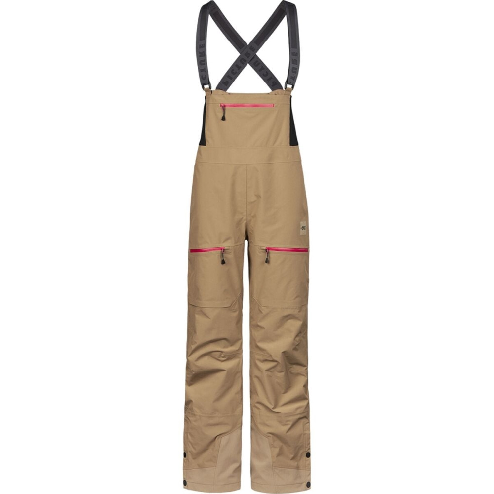 ピクチャー オーガニック Picture Organic レディース スキー・スノーボード ビブパンツ ボトムス・パンツ【Aella 3L Xpore Bib Pant】dark stone