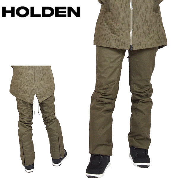 40%off 送料無料 スノーボードウェア HOLDEN ホールデン WS SKINNY STANARD PANTS レディース パンツ グリーン 緑 スノボ スノーボード ボトムス レディース